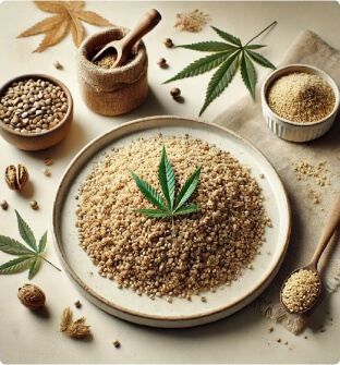 Клітковина з насіння конопель