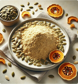 Клітковина з насіння гарбуза