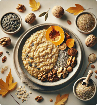 Суміш каш з насіння та горіхів