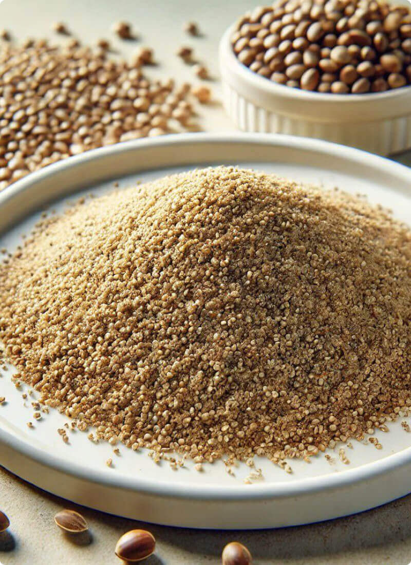 Борошно з насіння конопель