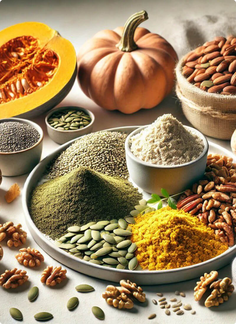 Суміш протеїнів з насіння