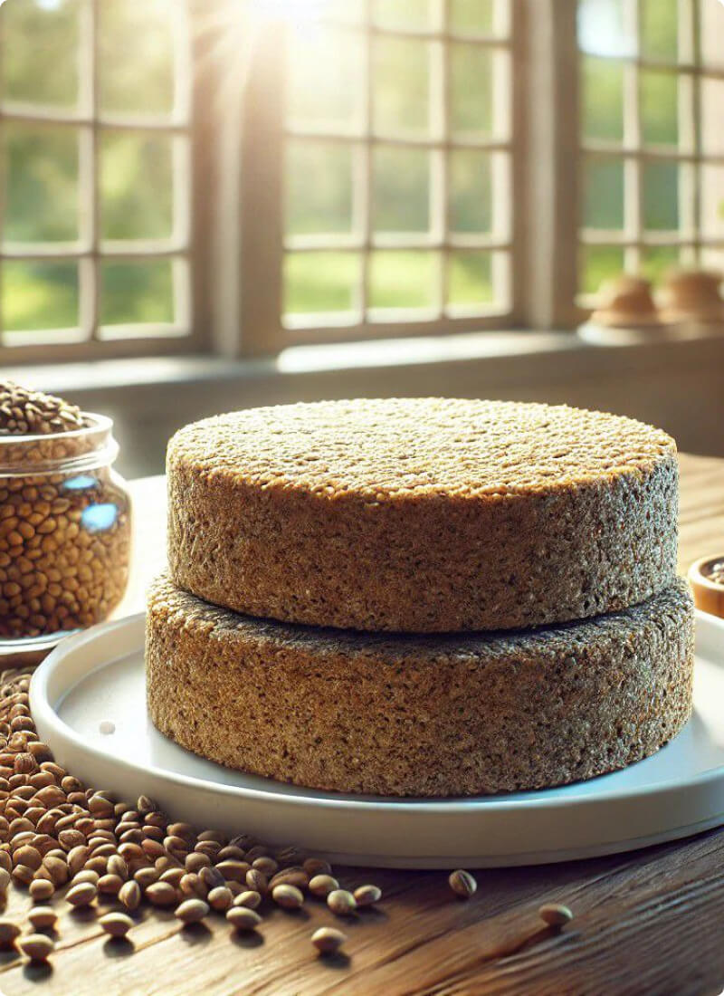 Шрот з насіння конопель