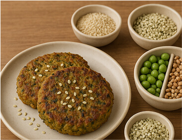 конопляно шоколадний протеїн каша-