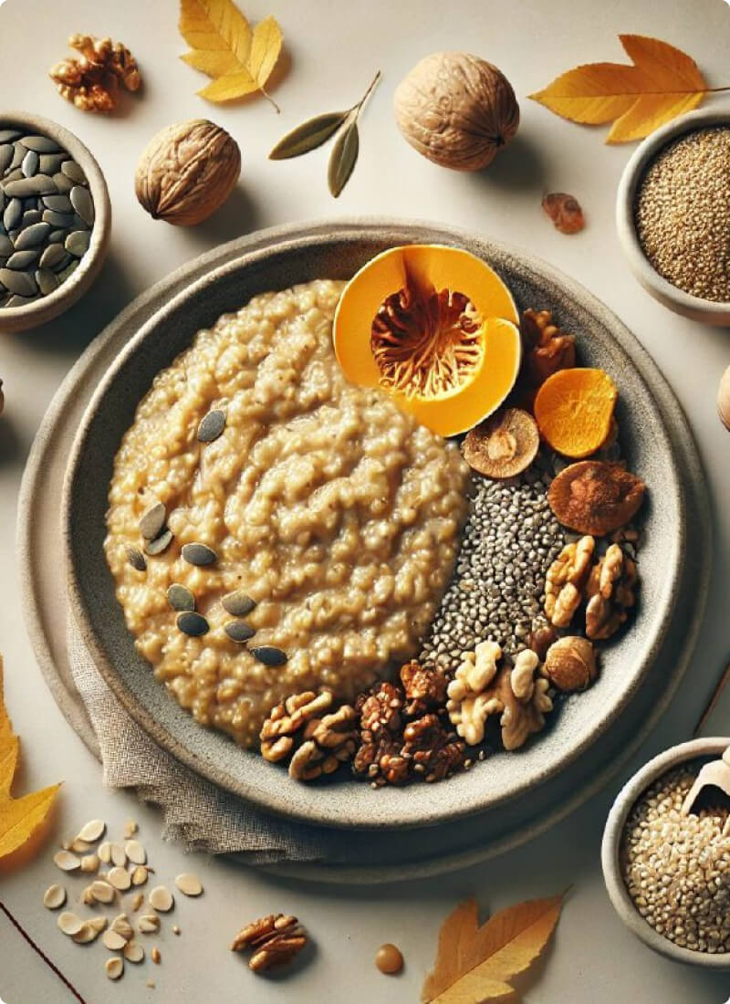 Суміш каш з насіння та горіхів
